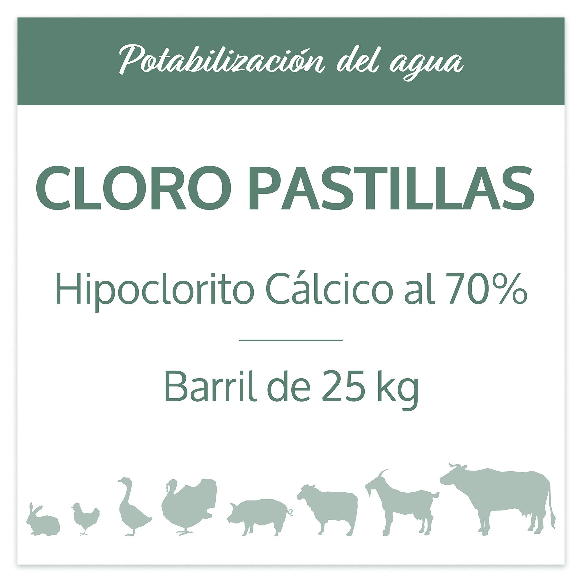 Cloro en Pastillas - Potabilización agua - Imagen 2