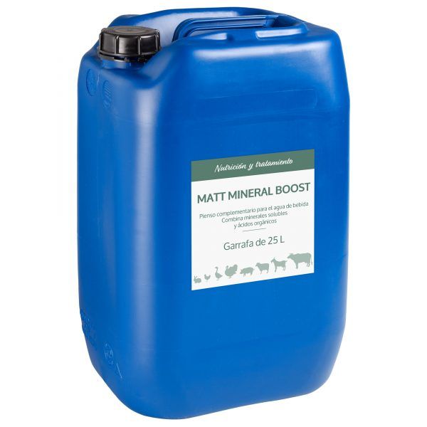 Matt Mineral Boost - Acidificante agua de bebida
